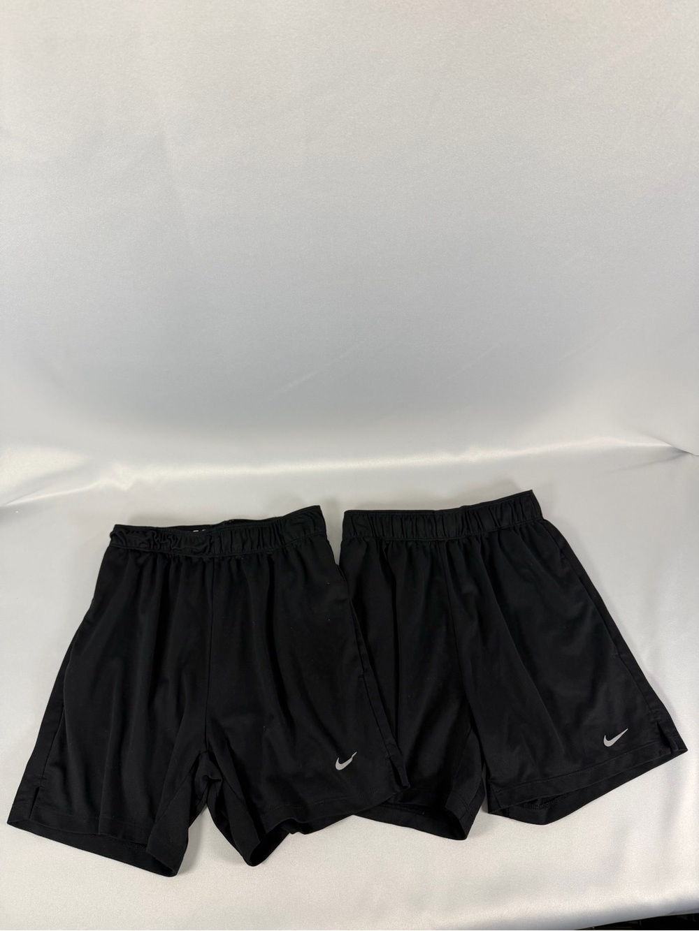 Nike Women’s Black Dri‑FIT Athletic Shorts (2‑Pair Bundle) | Size XS| Running